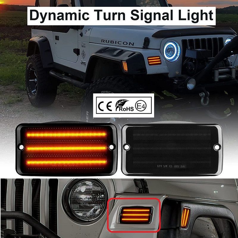 LED SIJALICE, BOCNI DYNAMIC MIGAVCI - JEEP PL2201C72 Beograd Zemun